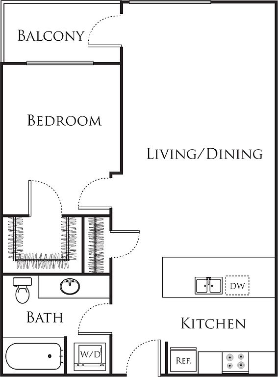 Apartment floorplan